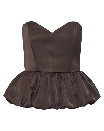 Gestuz - GZElva Corsage Top - Deep Plum 